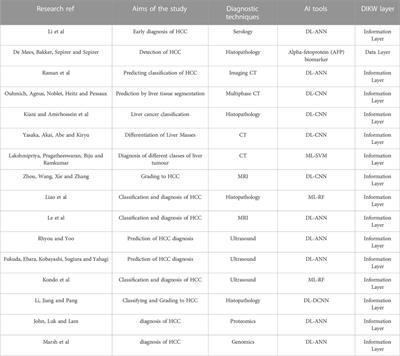 Revisiting artificial intelligence diagnosis of hepatocellular carcinoma with DIKWH framework